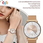 abordables Relojes inteligentes-CY29 Reloj inteligente 1.32 pulgada Smartwatch Reloj elegante Bluetooth Temporizador Recordatorio de Llamadas Monitor de Pulso Cardiaco Recordatorio sedentaria Encontrar Mi Dispositivo Compatible con