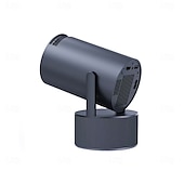 cheap Projector Lamp&amp;Laser Projector-HY-300PRO-KTV 20W Speaker Projector with Wireless Microphone 4K Android 11 Dual Wifi6 BT5.0 1080P 1280 * 720P Home Theater Outdoor Projector for Early Childhood Education Video Conferencing Online T