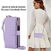 cheap Samsung Cases-Phone Case For Samsung Galaxy S25 S25 Plus S25 Ultra S23 Ultra Plus S23 Ultra S23 Plus A73 A53 A13 5G Wallet Case Zipper with Lanyard Card Slot Retro TPU PU Leather