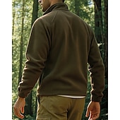 Herren Wanderjacke Wanderfleecejacke Winter Draussen Thermik Oberteil Rot Blau Grün Grau preiswerte Fleece & 3 in 1 Jacken-Herren Wanderjacke Wanderfleecejacke Winter Draussen Thermik Oberteil Rot Blau Grün Grau