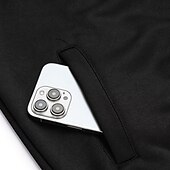 economico Giubbotti e cappotti da uomo-Per uomo Giacca in Pile Giacca Casual Vacanza Quotidiano Traspirabilità Tasca Primavera Autunno Semplice Moda Classico Collo alla coreana Regolare Nero Cachi Verde militare Grigio Giacca