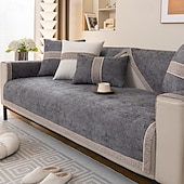 billige Hundesofatrekk-Helårs sofatrekk til hund moderne tweed vevd chenille sklisikkert sofatrekk kjæledyrvennlig