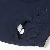 baratos shorts de natação masculinos-Homens Calção Justo de Natação Shorts de Natação Bermuda de Surf Tecido Secagem Rápida Respirável Cintura elástica Com Cordão Férias Praia Havaiana Casual Azul Lago Preto