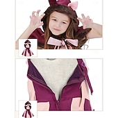 economico Costumi per bambine-Alice nel paese delle meraviglie Fiaba Gatto del Cheshire Vestito Costume Personaggi dei libri di fiabe Carino Cosplay di film for Ragazze Bambini Halloween Carnevale Giornata mondiale del libro