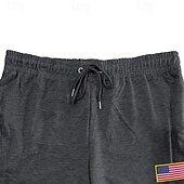 economico Pantaloni della tuta-Per uomo Pantaloni da tuta Joggers Pantaloni Pantaloni casual Pantaloni da corsa Elastico in vita Coulisse Semplice Comodità Lunghezza intera All&#039;aperto Casuale Quotidiano Moda Stile Classico Nero