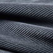 cheap Cargo Jackets-Men&#039;s Corduroy Jacket Cargo Jacket Casual Jacket Vacation Daily Pocket Fall Winter Plain Fashion Classic Lapel Regular Black Khaki Coffee Gray Jacket