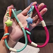 cheap Phone Lanyards &amp; Wrist Straps-Phone Case For Lanyards Universal with Lanyard with Wrist Strap Color Gradient Geometric Pattern Polyester