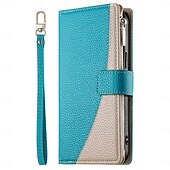 baratos Capa Samsung-telefone Capinha Para Samsung Galaxy S25 S25 Mais S25 Ultra S24 Ultra S24 Plus S24 S24 Ultra Plus A55 A35 A25 A15 5G Capa para Cartão Wallet Suporte para Alianças Proteção de corpo inteiro com cordão