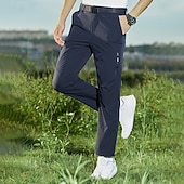 halpa Pohjat-Miesten Reisitaskuhousut Vaellushousut Sadehousut retkeilyyn Fleece-housut Talvi Ulko- Normaali Vedenkestävä Tuulenkestävä Nopea kuivuminen Alaosat Tasku Musta Tumman harmaa Retkeily ja vaellus Juoksu