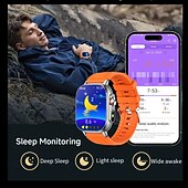 Недорогие Смарт-часы-G300 Умные часы 2.01 дюймовый Смарт Часы Bluetooth Педометр Напоминание о звонке Датчик для отслеживания активности Совместим с Android iOS Мужчины GPS Длительное время ожидания Водонепроницаемый IP68