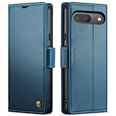 Недорогие Другие чехлы для телефонов-телефон Кейс для Назначение Google Pixel 9 ProXL Pixel 8 Пиксель 9 Откидная крышка Полная защита тела Откидная подножка Разъем для карты ТПУ Кожа PU