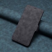 cheap Samsung Cases-Phone Case For Samsung Galaxy S25 Plus S25 Ultra S24 Ultra S24 Plus Back Cover Support Wireless Charging Kickstand Card Slot Retro TPU PU Leather