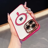 billiga iPhone-fodral-telefon fodral Till iPhone 16 Pro Max Plus iPhone 16 Plus iPhone 15 Pro Max Plus iPhone 15 14 Pro Max Plus Skal Magnet Stötsäker Akrylfiber