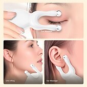 abordables Accessoires pour soins de la peau-Appareil de beauté faciale à microcourant EMS à 7 couleurs, thérapie par lumière LED, rajeunissement de la peau, massage photonique, élimination des rides, anti-âge, lifting duplex du visage