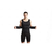 abordables Accesorios para Correr-Hombre Fajas Control de barriga Calorías Quemadas por Entrenamiento de gimnasio Ejercicio y Fitness Ropa Deportiva