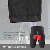 billiga Shorts, tights och byxor för män-wosawe cykelbyxor med hög elasticitet, tät och andningsbar design, cykelbyxor med två sidfickor, cykelkläder bd161