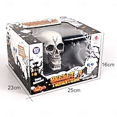 cheap Halloween Hanging &amp; Tabletop Decorations-Halloween Skeleton Decor Remote Control Toy, Scary Prank Tarantula Spider with Skeleton Design, Creepy Crawling Electric RC Toy for Haunted House, Trick Props, Kids &amp; Adults Party Favor