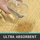 levne Sada 3 ks koupelnových koberců-obdélníkový 3/5&quot; (1,5 cm) Rohožky na stroji Polyester Non Skid Klasické Pevná barva