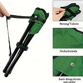 economico Attrezzatura da Campeggio-1 sgabello pieghevole da campeggio da viaggio, sedia portatile da esterno, sedia da pesca, adatto per campeggio, pesca, escursionismo, giardinaggio e spiaggia, per dipingere di verde