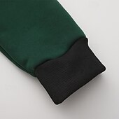 economico felpe in pile-Per uomo Felpa con cappuccio Felpa con cappuccio a zip intera Felpa con cappuccio in pile Rosso Verde scuro Grigio chiaro Grigio scuro Caffè Con Cappuccio Semplice Patchwork Blocco di colore Sport