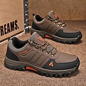 頑丈なトレッドを備えたメンズアウトドアハイキングシューズ、ウォーキング、キャンプ、荒野の旅行に最適な通気性のあるトレイルスニーカー お買い得  メンズスニーカー-頑丈なトレッドを備えたメンズアウトドアハイキングシューズ、ウォーキング、キャンプ、荒野の旅行に最適な通気性のあるトレイルスニーカー