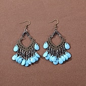 cheap Earrings-1 Pair Earrings For Women&#039;s Street Date Beach Alloy Vintage Style