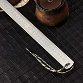 cheap Hand Tools-20 inch Heavy-Duty Dual-Scale Steel Ruler with Lanyard - Quenched Thickened Metal Straight Edge for Precision Drawing &amp; Measurement