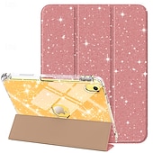 abordables Fundas iPad-Tableta Carcasa Funda Para Apple iPad 10.9&#039;&#039; 10 ipad 9th 8th 7th Generation 10.2 inch Portalápiz Soporte triple Protector de cuerpo completo Brillante TPU Cuero de PU