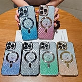 olcso iPhone-tokok-telefon Ügy Kompatibilitás iPhone 16 15 14 Pro Max Plus iPhone 16e iPhone 13 Pro Max Fekete tok zsinórral Vezeték nélküli töltés támogatása Nem sárgul Színátmenet Szénrost
