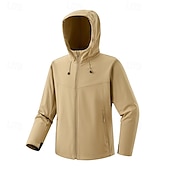 preiswerte Wasserdichte Jacken-Herren Windjacke Softshelljacke Wanderjacke Außen Wasserdicht Winddicht Langlebig Wanderoutfits Wanderbekleidung Frühling Herbst Oberteil Camping / Wandern / Höhlenforschung Laufen Einfarbig