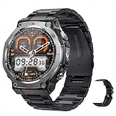 abordables Relojes inteligentes-Reloj inteligente deportivo con linterna y luz ultravioleta, resistente al agua hasta 5 ATM, Bluetooth, llamadas, para Huawei y Xiaomi, 2025