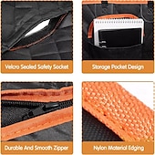 tanie Pokrowiec na sofę dla zwierząt-Pokrowiec na siedzenie dla psa do samochodu Toyota Tacoma, wodoodporny pokrowiec na tylne siedzenie, składany przedłużacz tylnego siedzenia, antypoślizgowy, podróżny