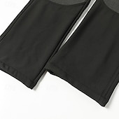 abordables Fondos-Hombre Pantalones cargo Pantalones para senderismo Pantalones de lluvia para senderismo Invierno Al aire libre Ajuste regular Impermeable Resistente al Viento Prendas de abajo Bolsillo Negro Verde
