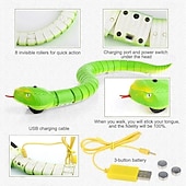 abordables Cadeaux-Jouet réaliste de serpent télécommandé, cobra électrique, cafard, araignée, jouet effrayant et amusant pour enfants, nouveauté, animal interactif télécommandé