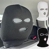 halpa Tapahtuma- ja juhlatarvikkeet-2 kpl henkilökohtainen hauska hattu auton istuimen päänsuojaan, universaalit auton niskatuen suojat, hauska persoonallisuus auton sisustuskoristeet, musta &amp;valkoinen