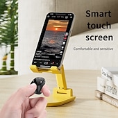 abordables Accessoires pour caméra de téléphone portable-télécommande Bluetooth du bout des doigts, anneau de défilement vidéo et télécommande d&#039;obturateur d&#039;appareil photo