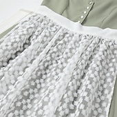preiswerte Dirndl-Oktoberfest Dress Dirndl Trachtenkleider Maid Bavarian German Wiesn Women's Traditional Style Cloth Without Blouse