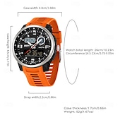 cheap Digital Watches-SANDA Fashion Brand Sport Electronics Watches Gift for men Outdoors Analog Digital Man Watch Luminous Waterproof Backlight Wristwatch