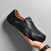 halpa Miesten loaferit ja nauhattomat kengät-Miesten ruskeat slip-on-mokkasiinit ajokengät – joustavat ja rennot loaferit viikonloppumatkoille, työmatkoille ja kesäretkille