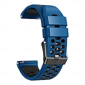 abordables Bracelets de montre Garmin-Bracelet de Montre  pour Garmin Samsung Huawei Amazfit Polar Xiaomi Ticwatch GTR 4/3 Pro / 3/2/2e / 47mm, Stratos 3/2S / 2, Pace 1 GT Watch / GT 2 Pro / GT 46mm / GT 2 46mm / GT 46mm / GT Active