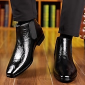 abordables Bottes de Chelsea-Bottines Chelsea marron pour homme – bottines élégantes pour le bureau, les réunions d&#039;affaires et les tenues formelles