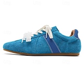 abordables Baskets-Baskets rétro à lacets en daim pour hommes, chaussures décontractées légères pour le style urbain et les tenues de week-end