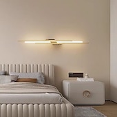 preiswerte Indoor-Wandleuchten-LED-Wandleuchte, minimalistische lineare Streifen-Wandhalterung, lange Wohndekor-Beleuchtung, Wandwaschleuchten für den Innenbereich, Wohnzimmer, Schlafzimmer