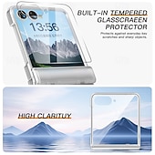 Χαμηλού Κόστους Samsung Θήκη-τηλέφωνο tok Για Samsung Galaxy Z Flip 7 Πίσω Κάλυμμα Ανθεκτική σε πτώσεις Ρετρό PC
