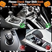 economico Copristerzo per auto-Decorazione divertente per Halloween con cappuccio per cambio marcia, una mini copertura universale per le leve del cambio, perfetta per valorizzare gli interni dell'auto e come regalo fantastico.