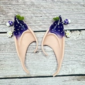 levne Příslušenství-Elf předvečer Všech svatých Ear Cuffs Dětské Dospělé Dámské Dívčí Vánoce předvečer Všech svatých Výkon Párty Jednoduché Halloweenské kostýmy Oblékněte se