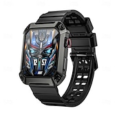 お買い得  スマートウォッチ-LOKMAT OCEAN 2 PRO スマートウォッチ 1.85 インチ スマート·ウォッチ ブルートゥース 歩数計 着信通知 アクティビティトラッカー と互換性があります Android iOS 女性 男性 長時間スタンバイ ハンドフリーコール 防水 IP68 51mmウォッチケース