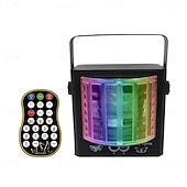 voordelige Halloween Laserlichten-feestverlichting dj disco verlichting led podiumverlichting mini vlinderlamp met geluid geactiveerd en afstandsbediening dj verlichting voor feesten verjaardag bruiloft club ktv karaoke bar podium