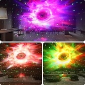 economico luci del proiettore della galassia stella-Proiettore di stelle, proiettore di galassie per astronauti, luce notturna a razzo per cameretta dei bambini, testa magnetica regolabile a 360° con controllo remoto tramite app, idea regalo