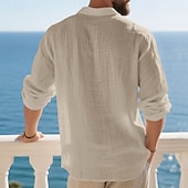 Herre Linskjorte Golf skjorte Arbeid Avslappet Knaphul Langermet Grunnleggende Moderne عادي Knapper Vår Høst Normal Svart Hvit Navyblå Kakifarget Militærgrønn Lyseblå Linskjorte billige Herre Klassisk Polo-Herre Linskjorte Golf skjorte Arbeid Avslappet Knaphul Langermet Grunnleggende Moderne عادي Knapper Vår Høst Normal Svart Hvit Navyblå Kakifarget Militærgrønn Lyseblå Linskjorte